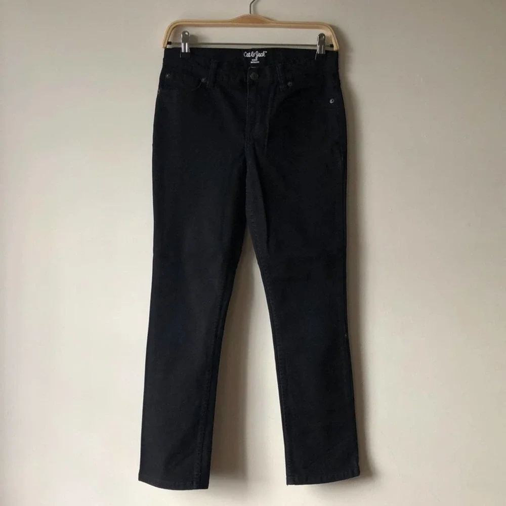 Cat and Jack Black Skinny Leg Jeans 046122283 - Picture 1 of 10